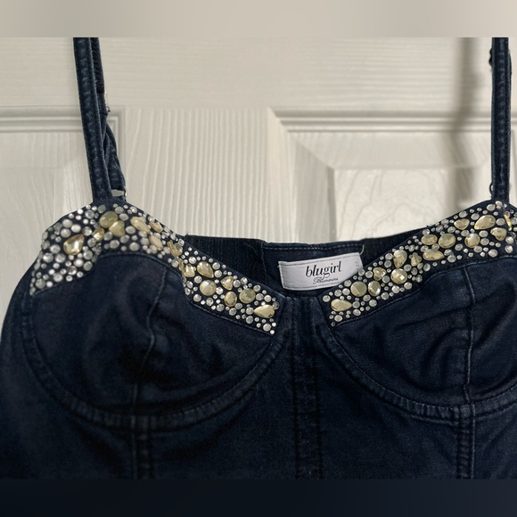 Great used condition Top women Bluegirl from Bluemarine - Picture 2 of 9